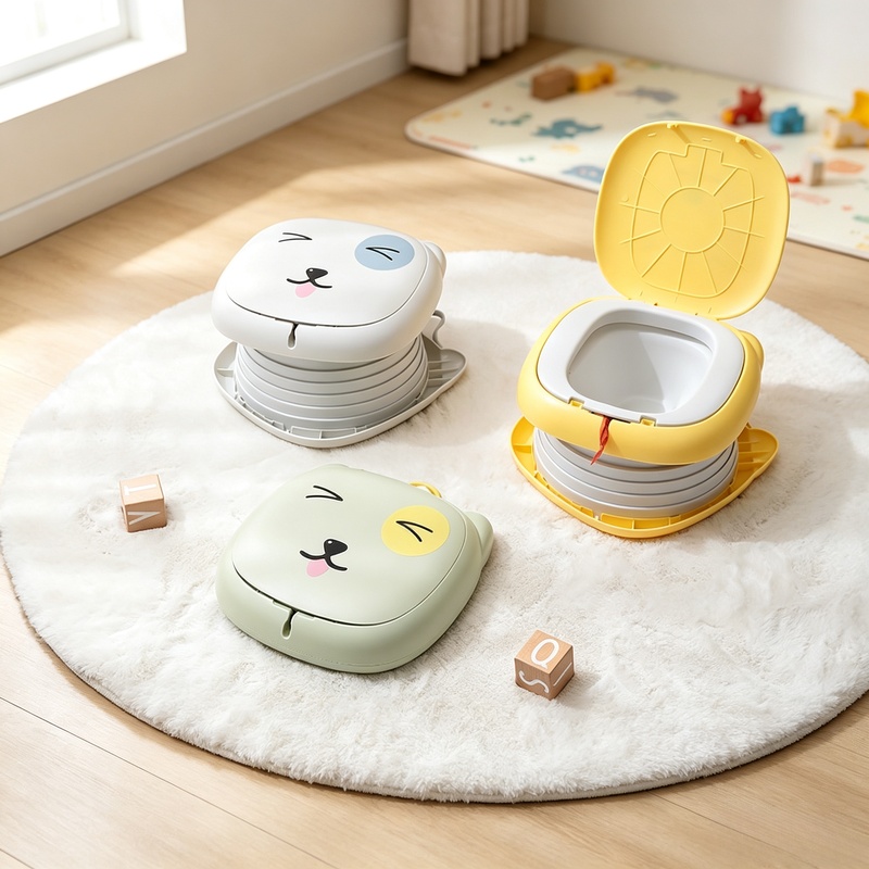 Outdoor Hunting Toilet - Pot d'apprentissage pliable pour enfants, toilette