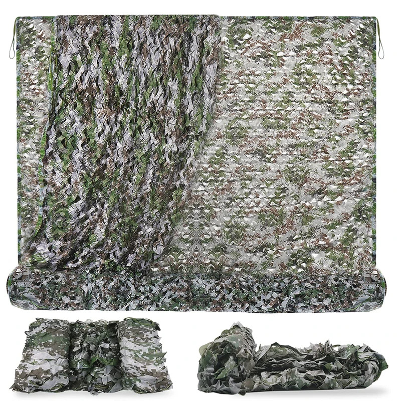 Hunting And Camping In Forest - Filet de camouflage, rouleau de filet
