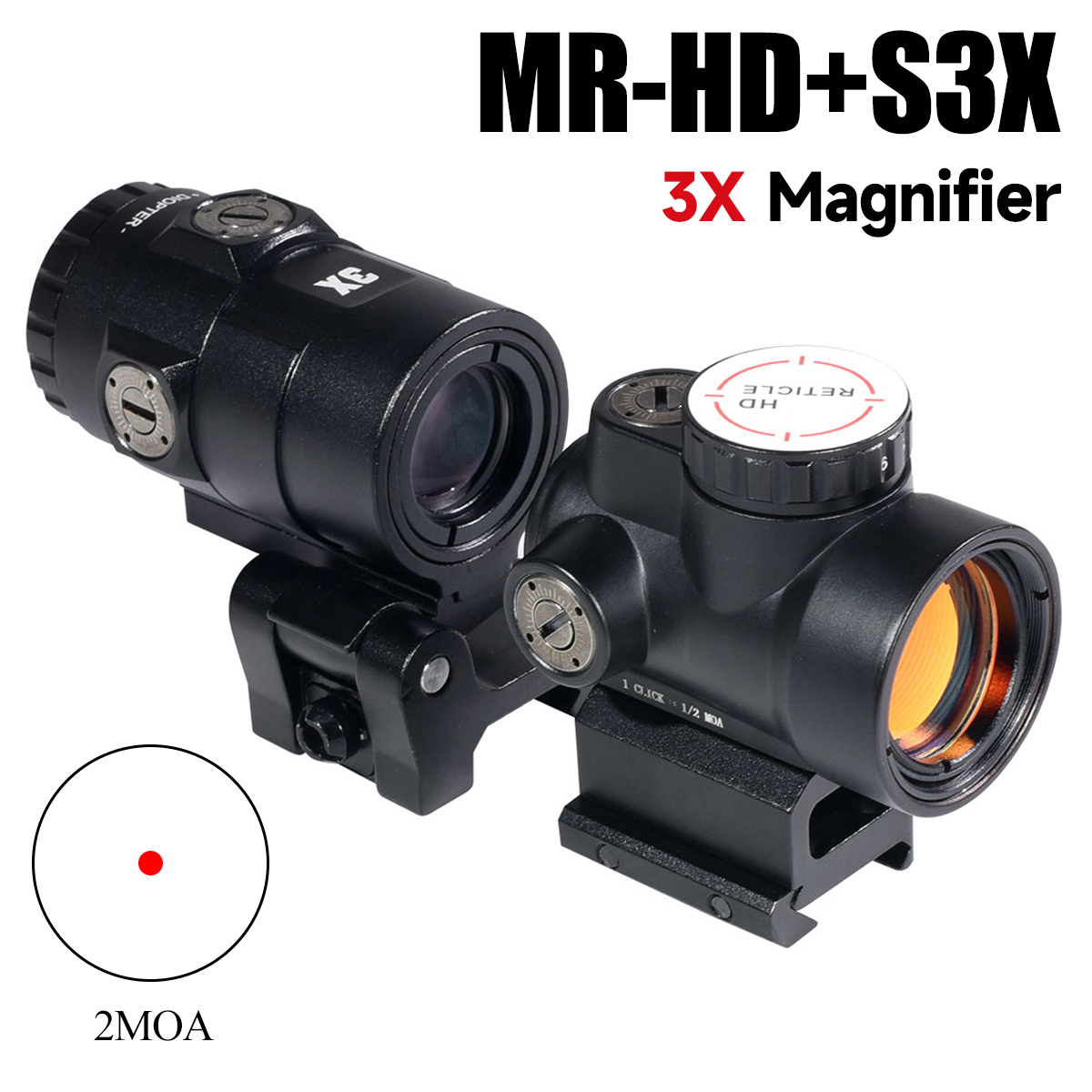 Outdoor Hunting Rifle - Lunette de visée holographique tactique MR-HD