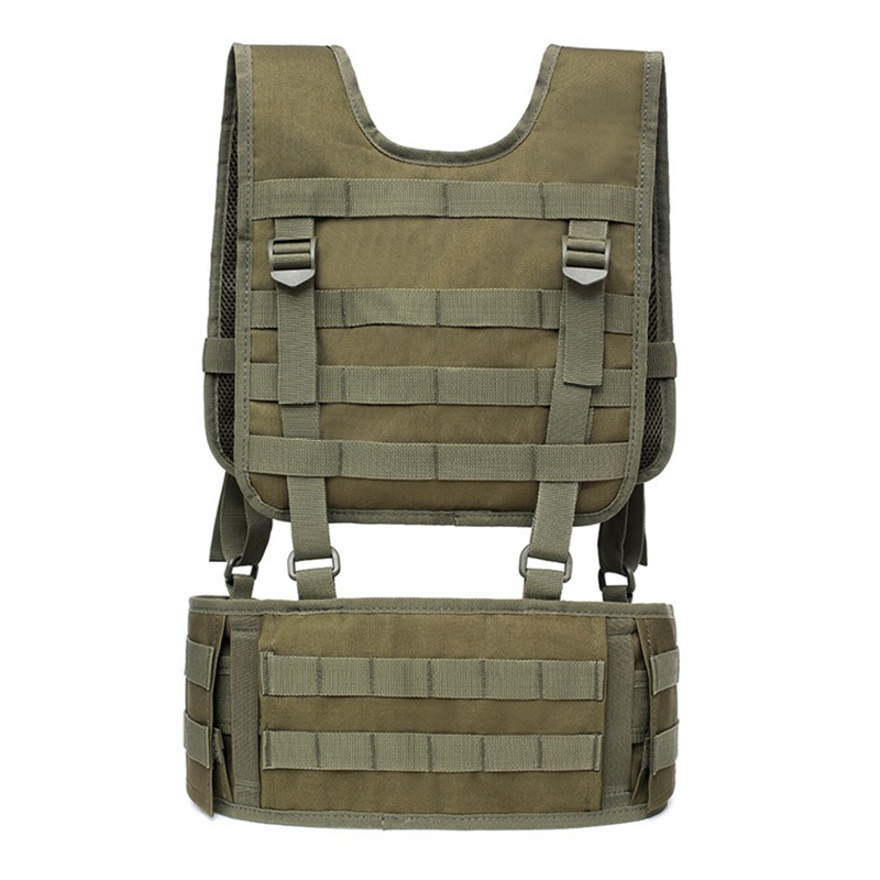 Outdoor Hunting Belt - Gilet tactique Molle, plate-forme de poitrine,