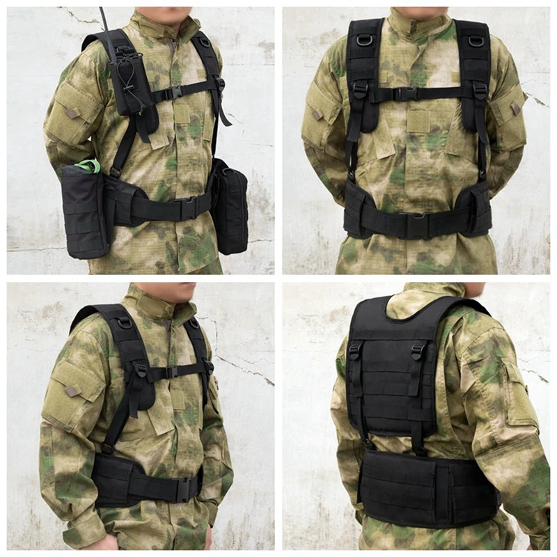 Gilet tactique détachable, har - Outdoor Hunting Belt avis et prix
