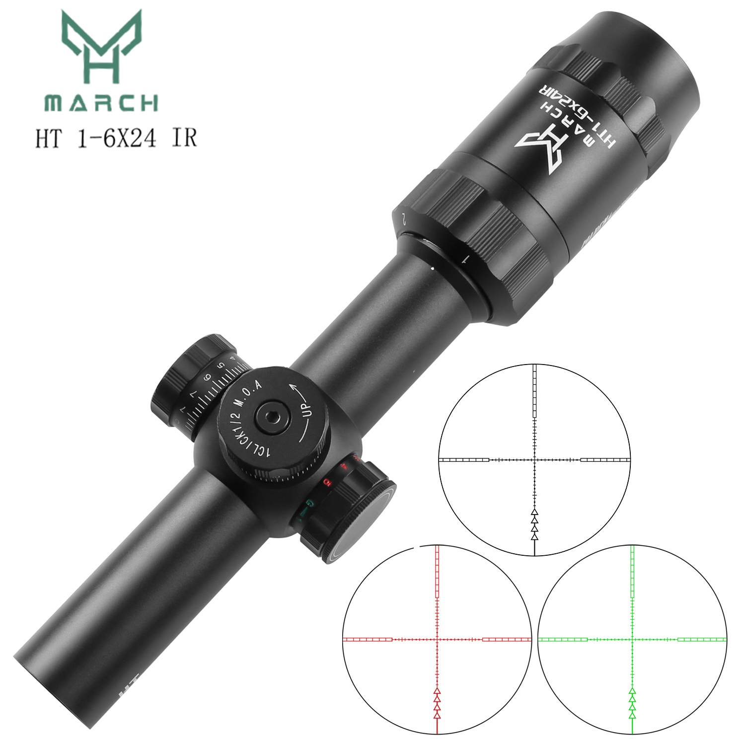 MARCH HT 1-6X24 IR portée de f - Outdoor Hunting Lab avis et prix