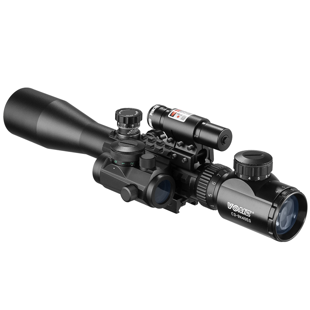 Vomz 3-9X40 portée fil télémèt - Crossbow Scope Sight avis et prix