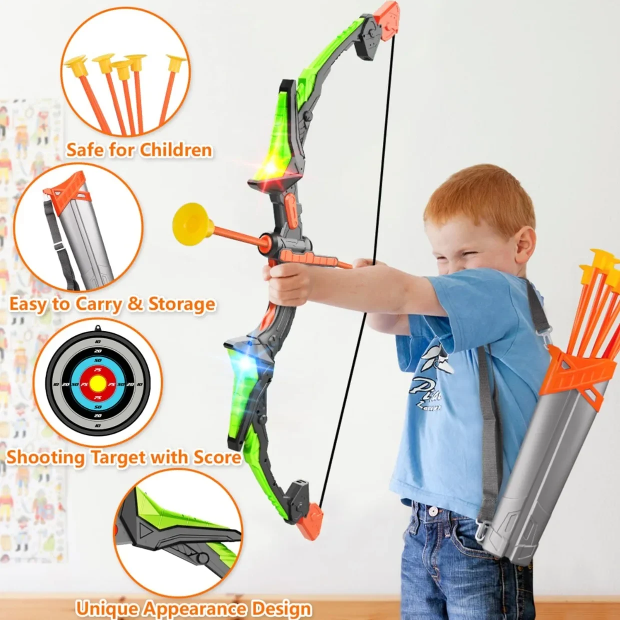 Arc et flèches pour enfants en - Outdoor Hunting Games For Kids avis et prix