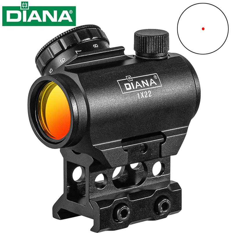 DIANA 1x22 Red Dot Sight 4 MOA - Outdoor Hunting Lab avis et prix
