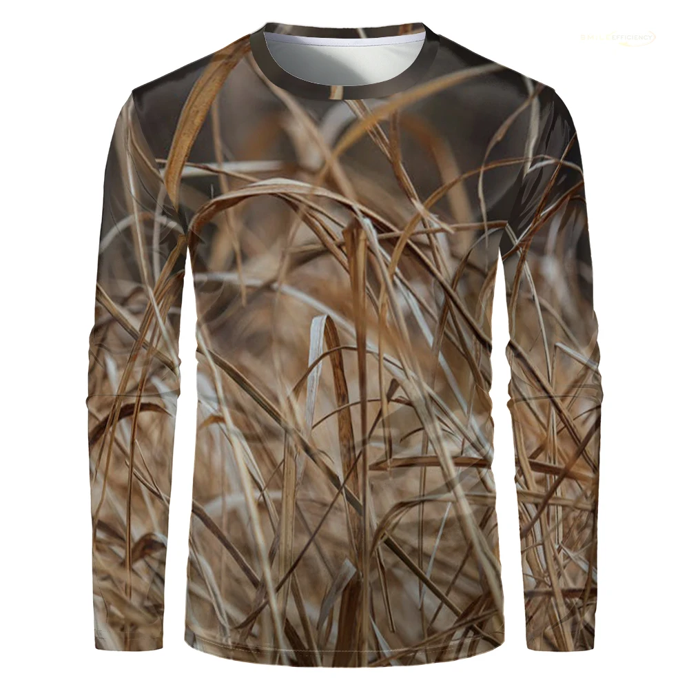 T-shirt de chasse en camouflag - Hunting And Camping In Forest avis et prix