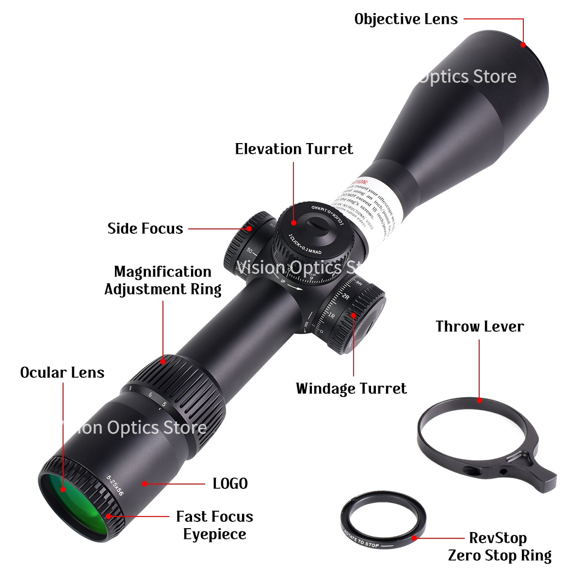 Lunette de visée tactique VT 5 - Outdoor Hunting Lab avis et prix