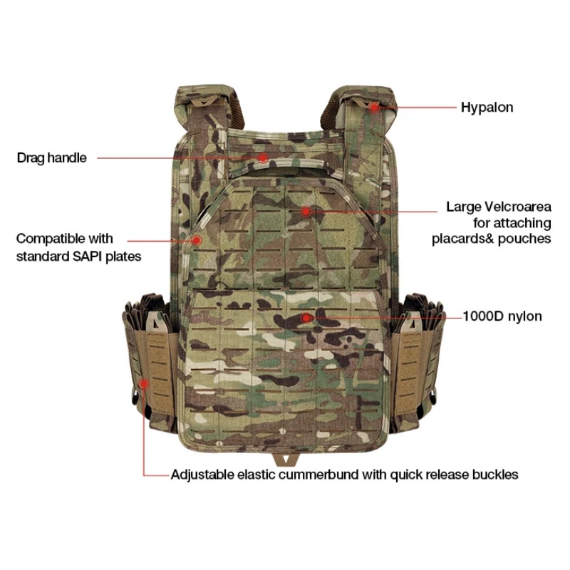 Gilet tactique YAKEDA 6094 dét - Outdoor Hunting Vest avis et prix