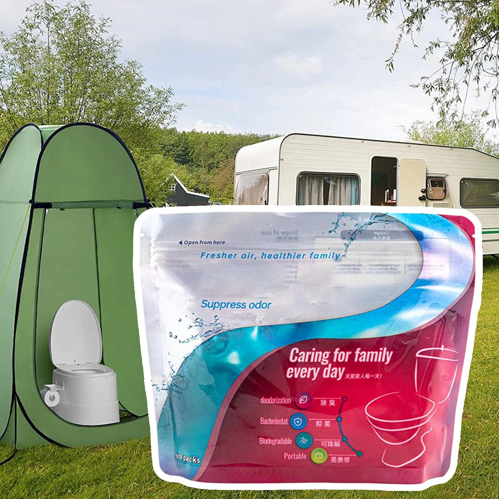 30 pièces de poudre de toilett - Outdoor Hunting Toilet avis et prix