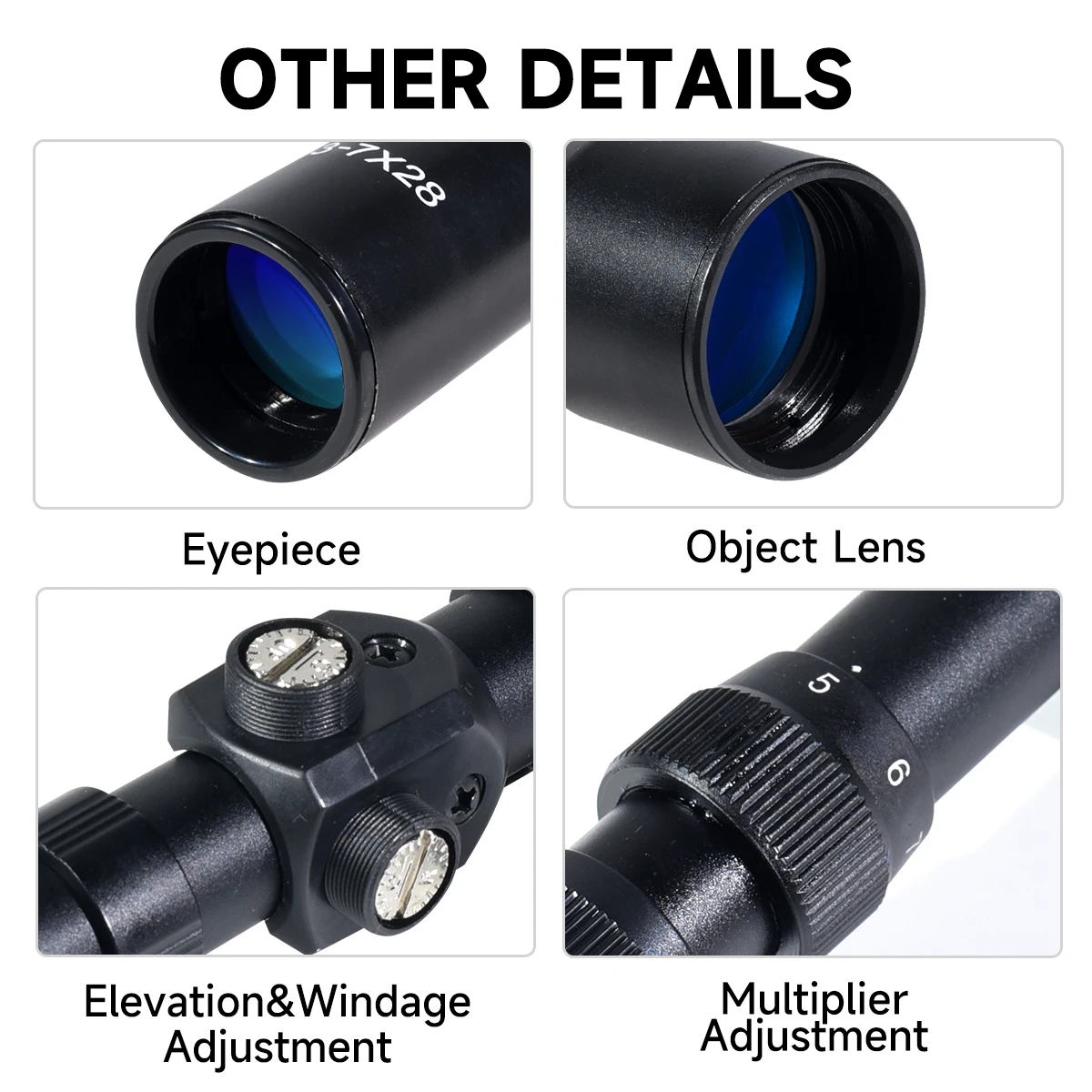 Lunette de visée optique 4x20/ - Outdoor Hunting Rifle avis et prix
