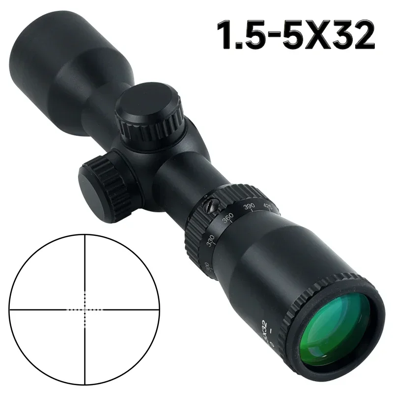 Lunette de visée courte 1.5-5X - Crossbow Scope Sight avis et prix