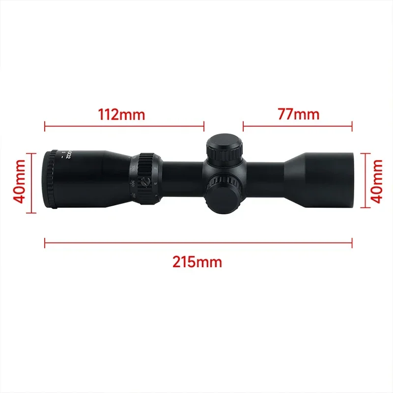 Lunette de visée courte 1.5-5X - Crossbow Scope Sight avis et prix