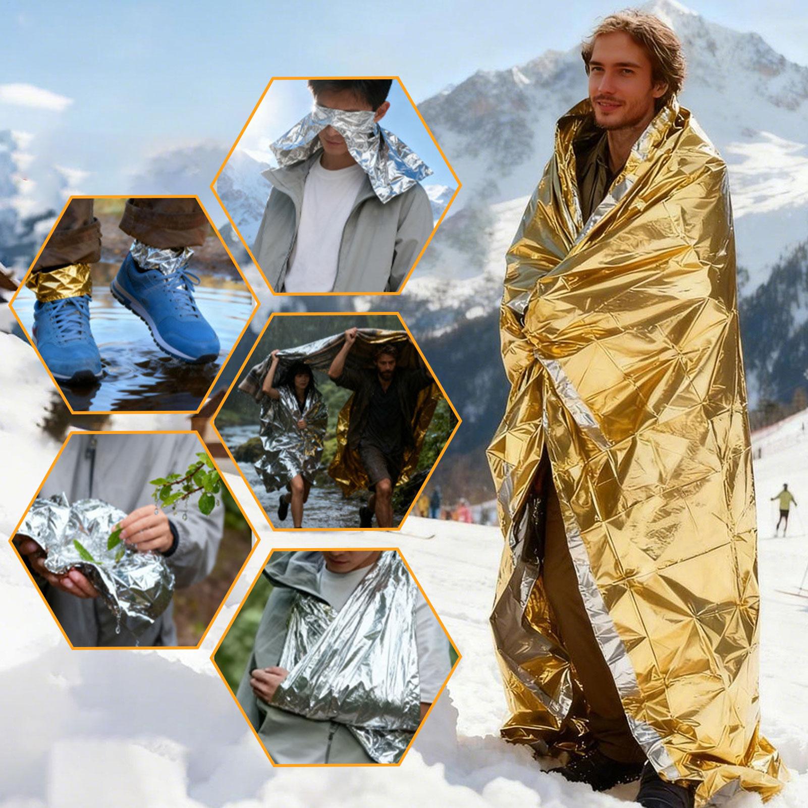 Couvertures de survie en feuil - Outdoor Hunting Blanket avis et prix