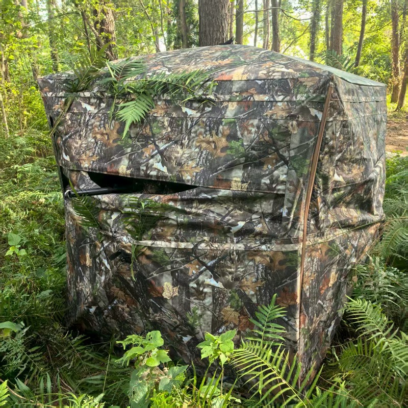 Tente de camping camouflage ex - Hunting And Camping In Forest avis et prix