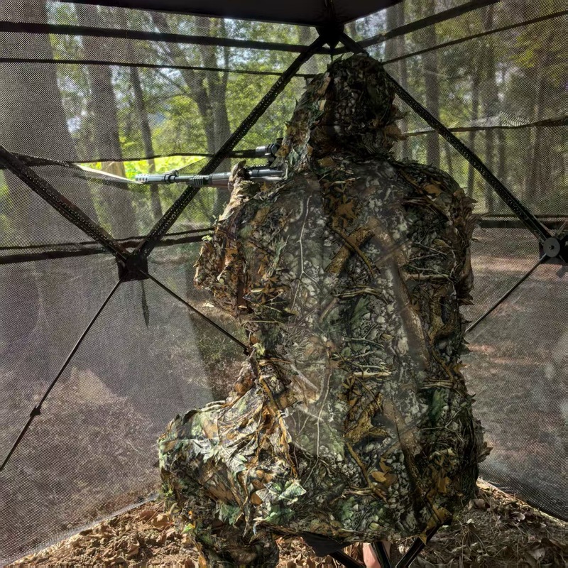 Tente de camping camouflage ex - Hunting And Camping In Forest avis et prix