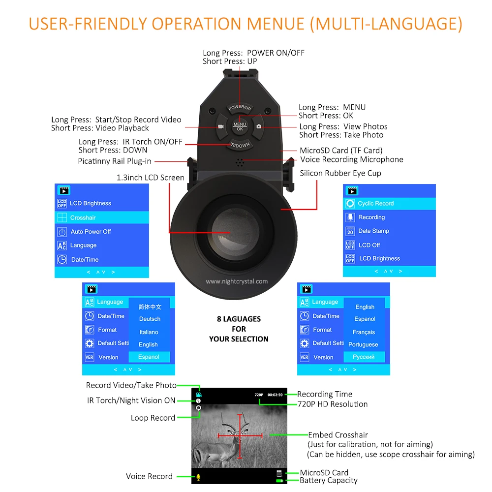 Megaorei 3B NK007s dispositif  - Crossbow Scope Sight avis et prix